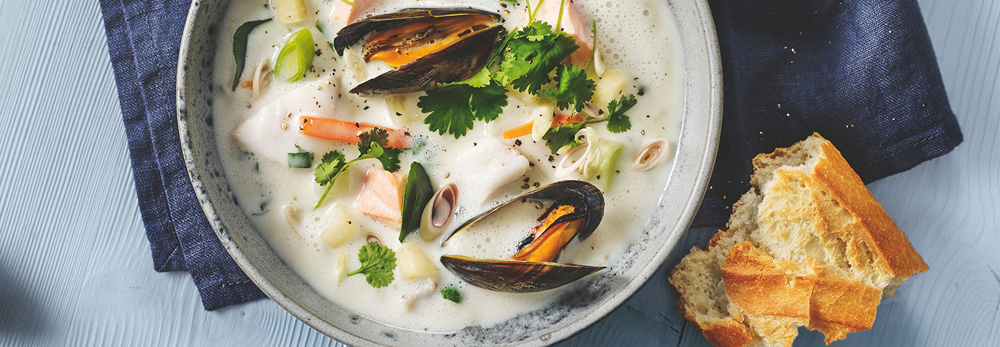 God Gammeldags Fiskesuppe "thai-style"