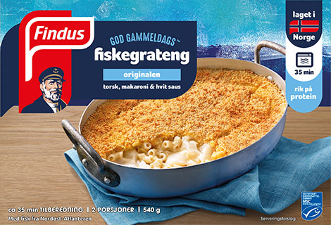 God Gammeldags fiskegrateng - originalen