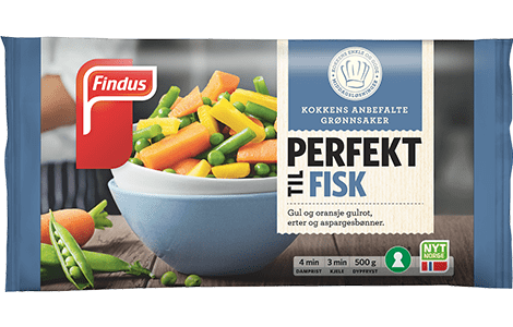 Pakningsbilde grønnsaker Perfekt til Fisk fra Findus