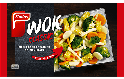 Wok Classic (produktbilde wok blanding fra Findus)